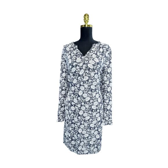 LOFT Women's Floral Long Sleeve Dress XL - Picture 2 of 7